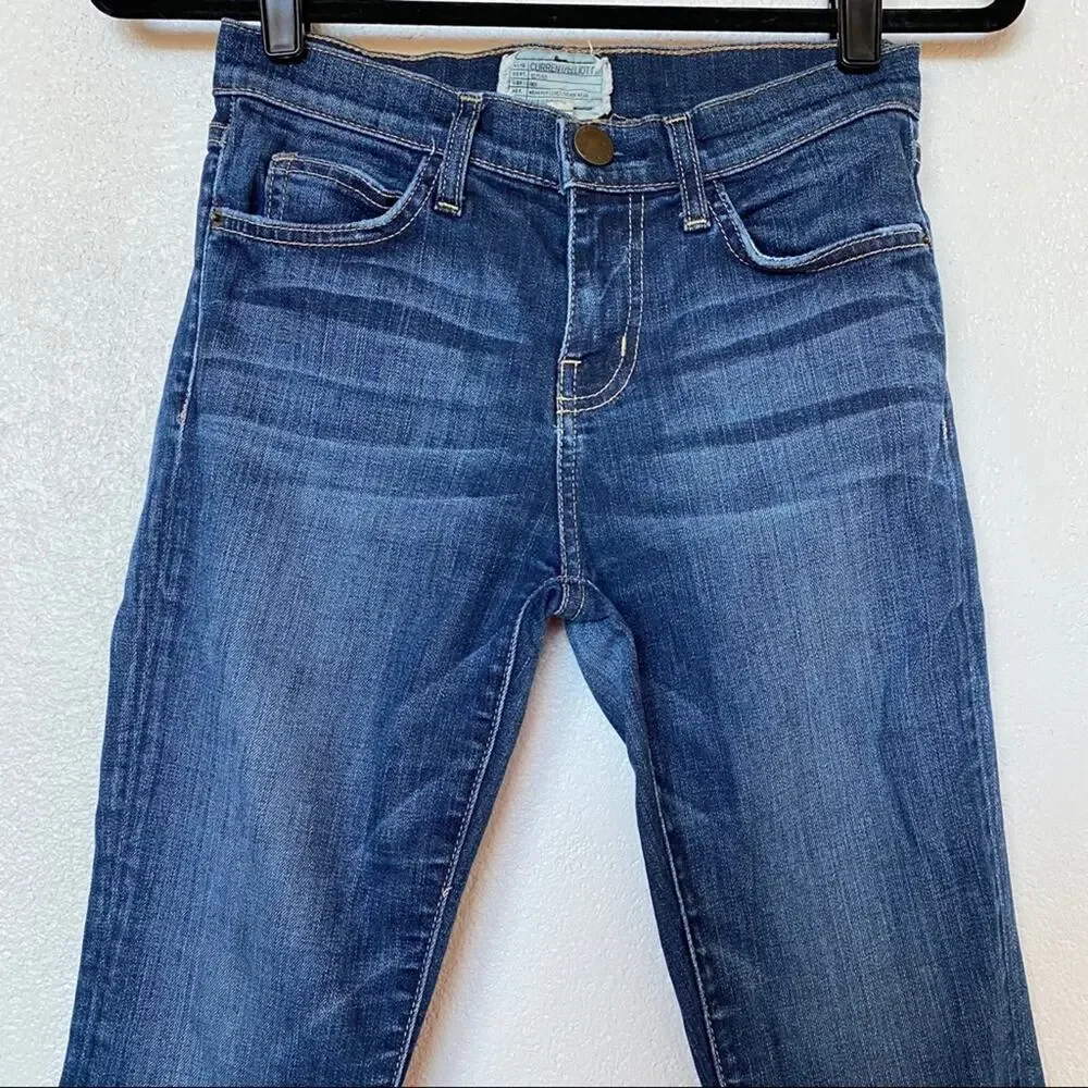 Current Elliott High Waist Skinny Adventure Jeans Size 25